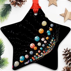 Ballons Night Party Ornament (star)