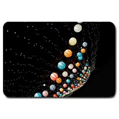 Ballons Night Party Large Doormat by kyorashop23