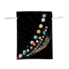 Ballons Night Party Lightweight Drawstring Pouch (l) by kyorashop23