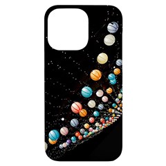 Ballons Night Party Iphone 14 Pro Max Black Uv Print Case by kyorashop23