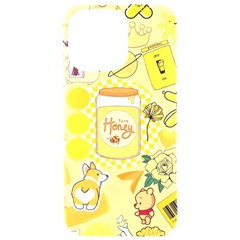 Marillo Pastel Zkt, Aesthetic, Stickers, Yellow Iphone 15 Pro Max Black Uv Print Pc Hardshell Case by kyorashop23