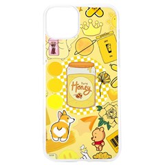 Marillo Pastel Zkt, Aesthetic, Stickers, Yellow Iphone 15 Pro Tpu Uv Print Case by kyorashop23