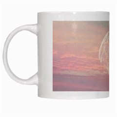 Moon Phase, Cloud, Clouds, Moon, Pastel White Mug