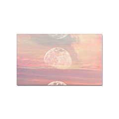 Moon Phase, Cloud, Clouds, Moon, Pastel Sticker Rectangular (100 Pack) by kyorashop23