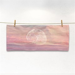 Moon Phase, Cloud, Clouds, Moon, Pastel Hand Towel by kyorashop23