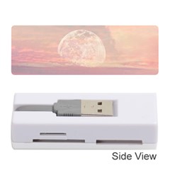 Moon Phase, Cloud, Clouds, Moon, Pastel Memory Card Reader (stick) by kyorashop23