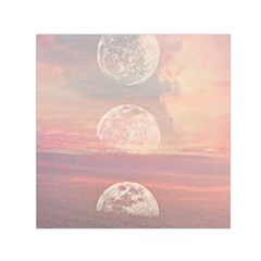 Moon Phase, Cloud, Clouds, Moon, Pastel Square Satin Scarf (30  X 30 ) by kyorashop23