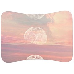 Moon Phase, Cloud, Clouds, Moon, Pastel Velour Seat Head Rest Cushion by kyorashop23