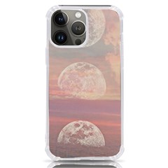 Moon Phase, Cloud, Clouds, Moon, Pastel Iphone 13 Pro Max Tpu Uv Print Case by kyorashop23