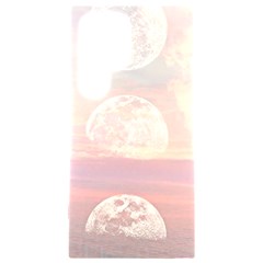 Moon Phase, Cloud, Clouds, Moon, Pastel Samsung Galaxy S24 Ultra 6 9 Inch Black Tpu Uv Case by kyorashop23