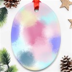 Pastel Ballons, Ballons, Ornament (Oval) Front