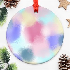 Pastel Ballons, Ballons, Round Ornament (two Sides)