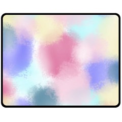 Pastel Ballons, Ballons, Fleece Blanket (medium) by kyorashop23