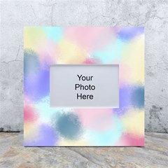 Pastel Ballons, Ballons, White Box Photo Frame 4  X 6  by kyorashop23