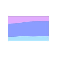 Pastel Colour, Blue, Lilac, Orange, Pastel, Pink, Romance Sticker Rectangular (10 Pack) by kyorashop23