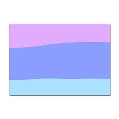 Pastel Colour, Blue, Lilac, Orange, Pastel, Pink, Romance Sticker A4 (10 Pack) by kyorashop23