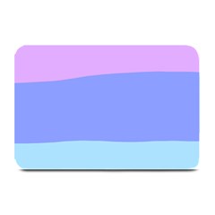 Pastel Colour, Blue, Lilac, Orange, Pastel, Pink, Romance Plate Mats by kyorashop23