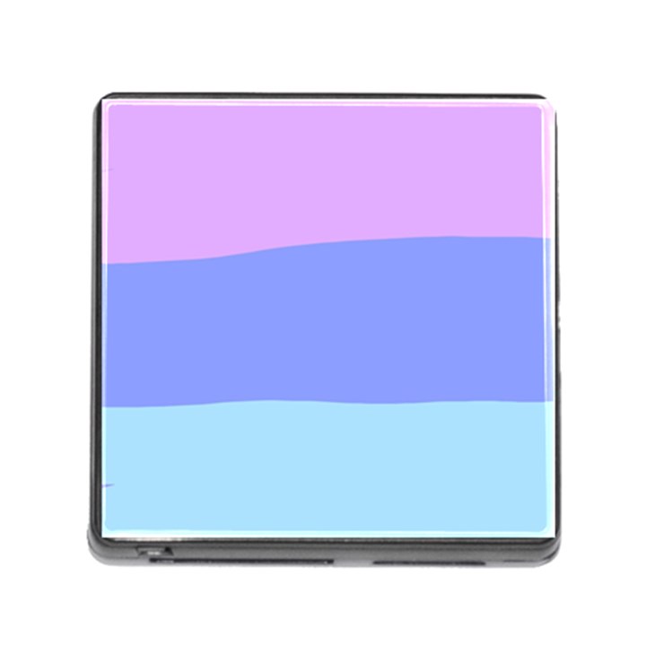 Pastel Colour, Blue, Lilac, Orange, Pastel, Pink, Romance Memory Card Reader (Square 5 Slot)