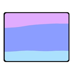 Pastel Colour, Blue, Lilac, Orange, Pastel, Pink, Romance Fleece Blanket (small) by kyorashop23