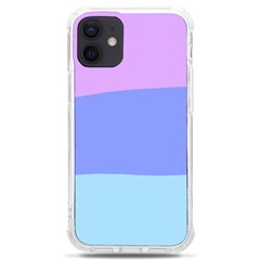 Pastel Colour, Blue, Lilac, Orange, Pastel, Pink, Romance Iphone 12 Mini Tpu Uv Print Case	 by kyorashop23