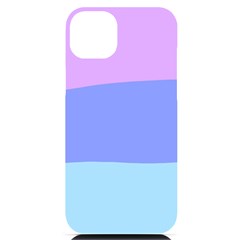 Pastel Colour, Blue, Lilac, Orange, Pastel, Pink, Romance Iphone 14 Plus Black Uv Print Case by kyorashop23