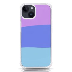 Pastel Colour, Blue, Lilac, Orange, Pastel, Pink, Romance Iphone 14 Tpu Uv Print Case by kyorashop23