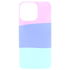 Pastel Colour, Blue, Lilac, Orange, Pastel, Pink, Romance Iphone 15 Pro Max Black Uv Print Pc Hardshell Case by kyorashop23