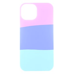 Pastel Colour, Blue, Lilac, Orange, Pastel, Pink, Romance Iphone 15 Black Uv Print Pc Hardshell Case by kyorashop23