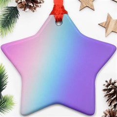 Pastel Rainbow, Color Ornament (star)