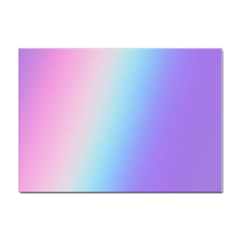 Pastel Rainbow, Color Sticker A4 (100 Pack) by kyorashop23