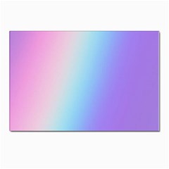 Pastel Rainbow, Color Postcard 4 x 6  (pkg Of 10) by kyorashop23