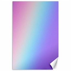 Pastel Rainbow, Color Canvas 24  X 36  by kyorashop23