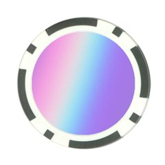 Pastel Rainbow, Color Poker Chip Card Guard (10 Pack) by kyorashop23