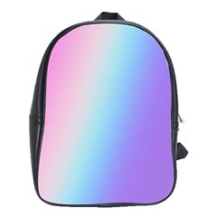 Pastel Rainbow, Color School Bag (large) by kyorashop23