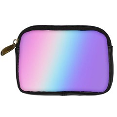 Pastel Rainbow, Color Digital Camera Leather Case by kyorashop23