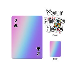 Pastel Rainbow, Color Playing Cards 54 Designs (mini)