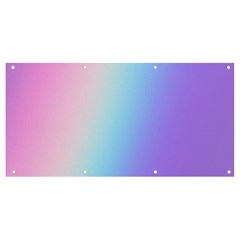 Pastel Rainbow, Color Banner And Sign 8  X 4  by kyorashop23