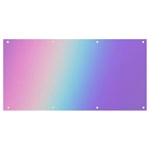 Pastel Rainbow, Color Banner and Sign 8  x 4  Front