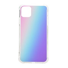 Pastel Rainbow, Color Iphone 11 Pro Max 6 5 Inch Tpu Uv Print Case by kyorashop23