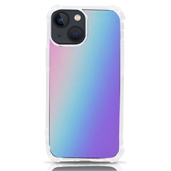 Pastel Rainbow, Color Iphone 13 Mini Tpu Uv Print Case by kyorashop23