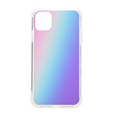 Pastel Rainbow, Color Iphone 11 Tpu Uv Print Case by kyorashop23