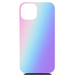 Pastel Rainbow, Color Iphone 14 Black Uv Print Case by kyorashop23