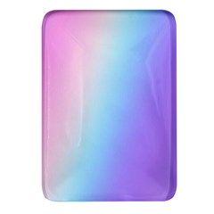 Pastel Rainbow, Color Rectangular Glass Fridge Magnet (4 Pack) by kyorashop23