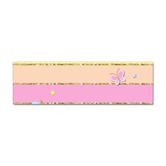 Pastel, Butterfly, Spring, Stripes, Sticker Bumper (100 Pack) by kyorashop23