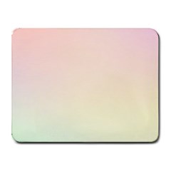 Rainbow Pastel, Purple, Gradient, Light, Led, Pink, Simple Small Mousepad by kyorashop23