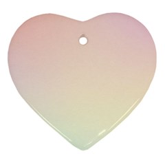 Rainbow Pastel, Purple, Gradient, Light, Led, Pink, Simple Ornament (heart)