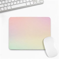 Rainbow Pastel, Purple, Gradient, Light, Led, Pink, Simple Small Mousepad by kyorashop23