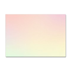 Rainbow Pastel, Purple, Gradient, Light, Led, Pink, Simple Sticker A4 (100 Pack) by kyorashop23