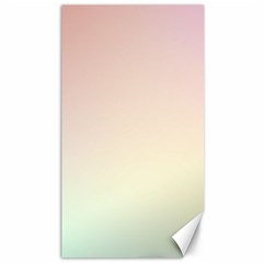 Rainbow Pastel, Purple, Gradient, Light, Led, Pink, Simple Canvas 40  X 72  by kyorashop23