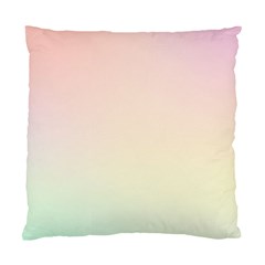 Rainbow Pastel, Purple, Gradient, Light, Led, Pink, Simple Standard Cushion Case (two Sides) by kyorashop23